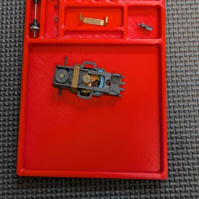 Khay HO Slot Car Tray để đặt xe và linh kiện