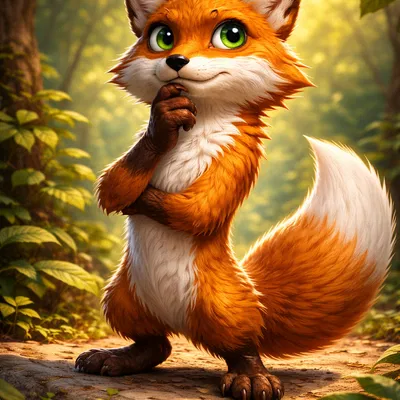 Cáo trầm tư (thoughtful fox)