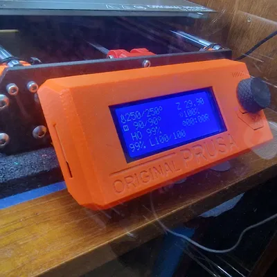 Prusa MK3/S/S+ Stumpy LCD Support