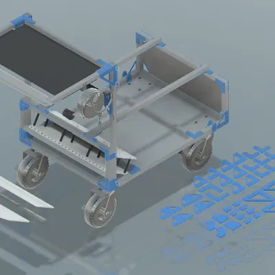 Bộ lắp ráp Robo Cart