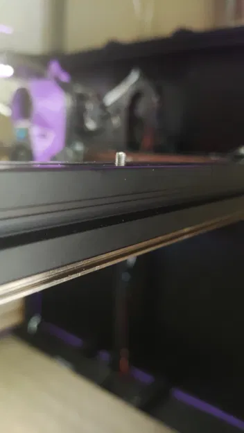 Template lỗ M3 canh giữa cho ốc rỗng bôi trơn ray MGN9H - Image 2