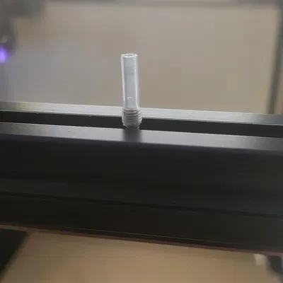 Template lỗ M3 canh giữa cho ốc rỗng bôi trơn ray MGN9H