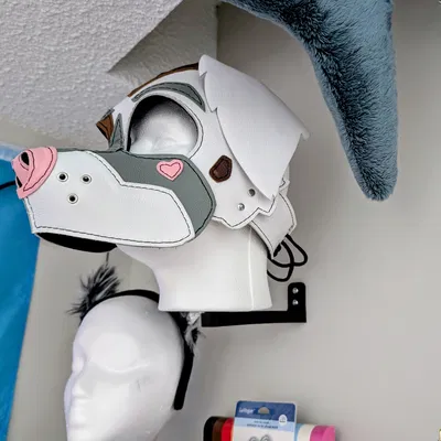 Giá treo tường đầu mannequin / Kệ treo Pup Hood *Woof Woof*