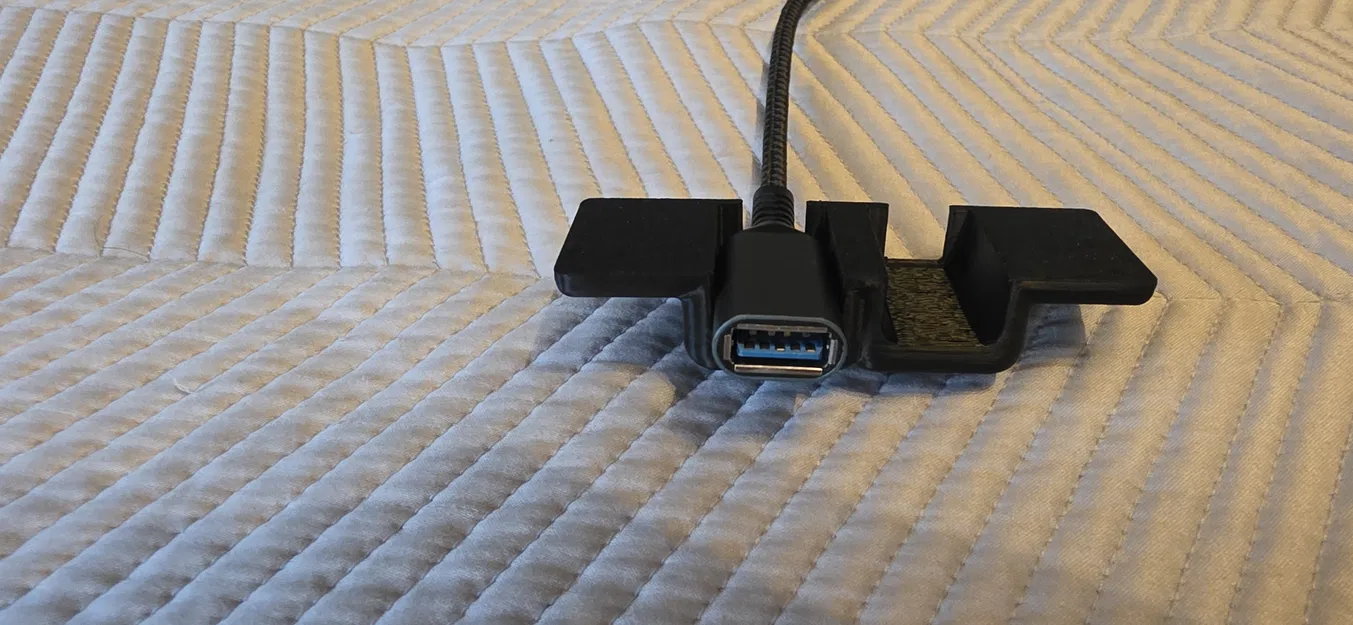 Giá đỡ USB gắn dưới bàn (USB Underdesk mount) - Image 2