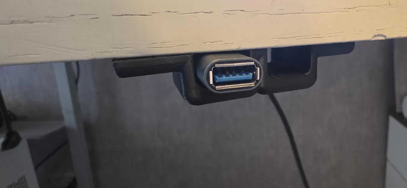 Giá đỡ USB gắn dưới bàn (USB Underdesk mount) - Image 3