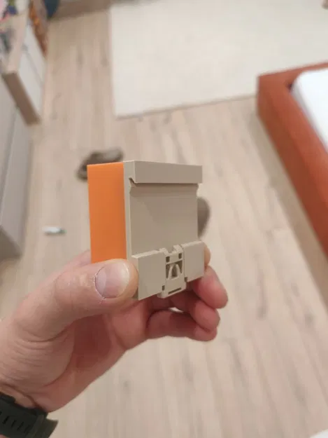 Chi tiết gắn DIN rail (Din rail mounting part) - Image 1