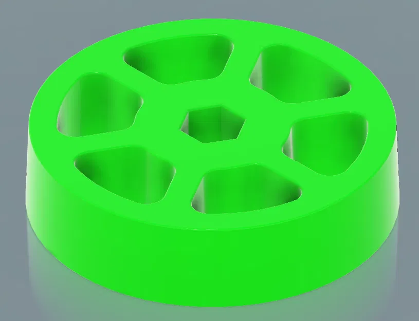 Bánh xe Compliant 2 inch 3/8 Hex (2in 375hex Compliant Wheel) - Image 1