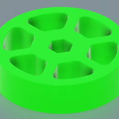 Bánh xe Compliant 2 inch 3/8 Hex (2in 375hex Compliant Wheel)