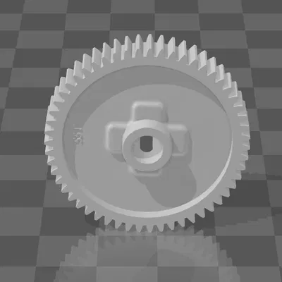 Bánh răng 55T - Tamiya TT01