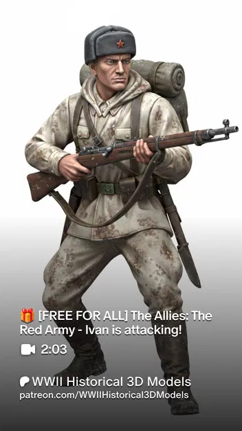 Đồng Minh: Lính Hồng quân Liên Xô (The Allies: The Red Army Soldier) - Image 2