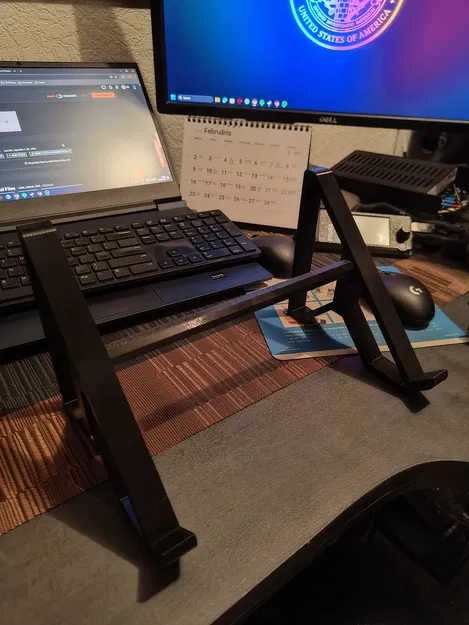 Kệ nâng laptop ngang tầm monitor (Monitor Height Laptop Stand) - Image 3