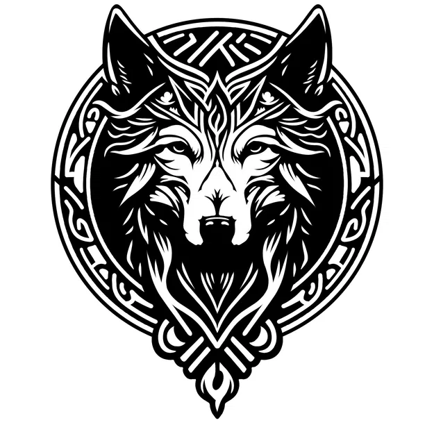 Wolf (Sói) – Tấm ốp tường / Mặt nạ treo tường - Image 1