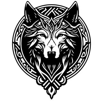 Wolf (Sói) – Tấm ốp tường / Mặt nạ treo tường