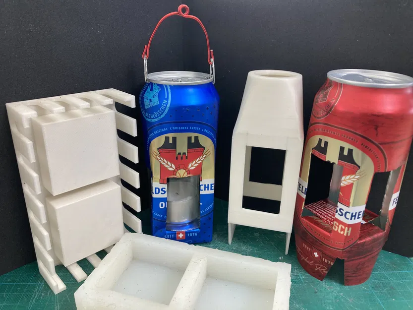 Lồng đèn từ lon soda dùng jig in 3D - Image 1