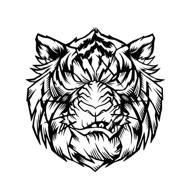 Tiger – Tấm ốp tường trang trí - Image 1