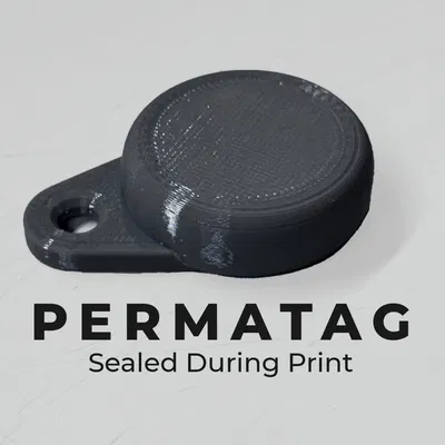 PermaTag – Vỏ AirTag chống cạy phá, niêm kín ngay lúc in (không ốc)