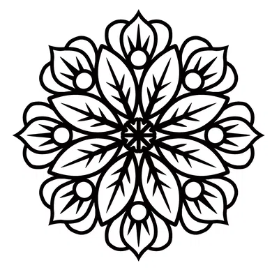 Mandala – Tấm ốp tường trang trí