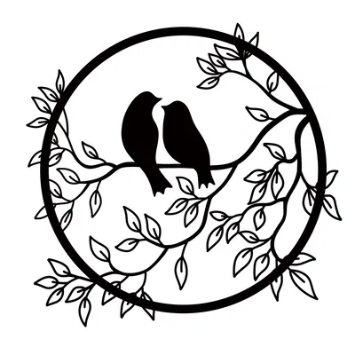 Chim đậu trên cành