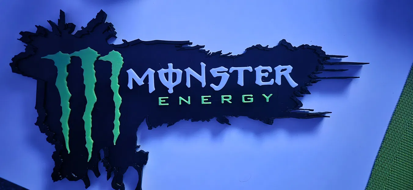Monster Energy_Magnet – Logo Monster Energy làm magnet tủ lạnh - Image 2