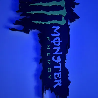 Monster Energy_Magnet – Logo Monster Energy làm magnet tủ lạnh