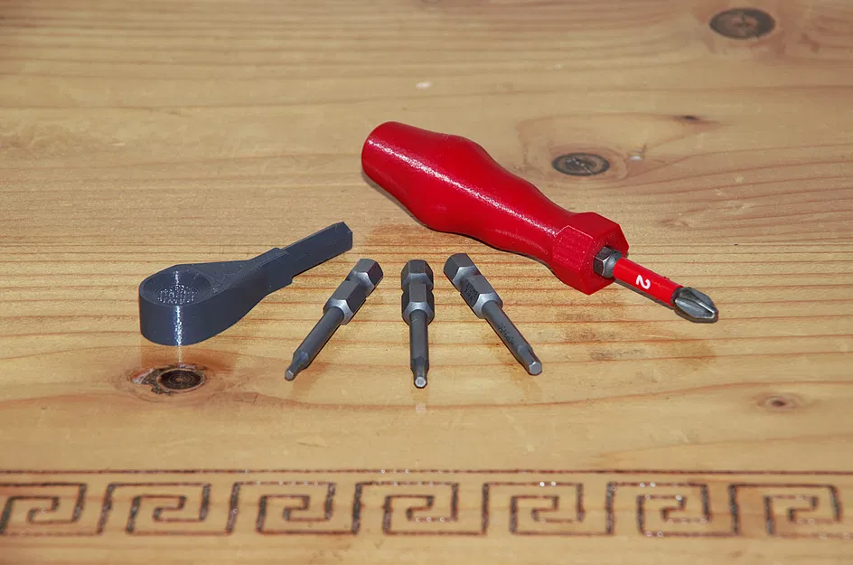 Tua vít mini đổi góc cho bit 50mm - Image 1