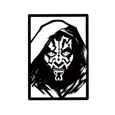 Darth Maul – Tấm ốp trang trí tường