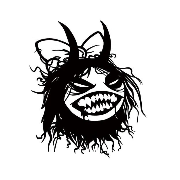 Evil girl – Tấm ốp tường trang trí - Image 1