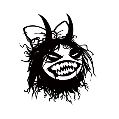 Evil girl – Tấm ốp tường trang trí