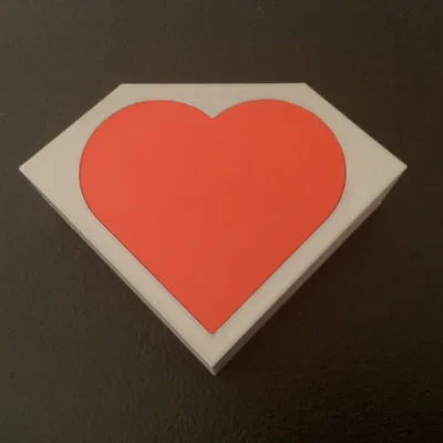 Khuôn Trái Tim + Đế Trái Tim (Heart Mold + Base Heart)