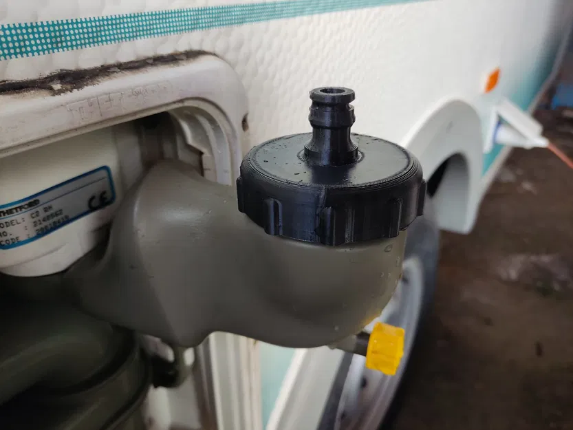 Nắp châm nước kèm đầu nối nhanh vòi vườn cho Thetford C2 - Image 1