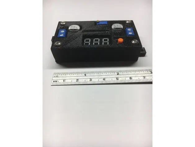 Vỏ hộp DROK LM2596-SDC LED 1 nút bấm 66x35mm (Buck Converter) - Image 2