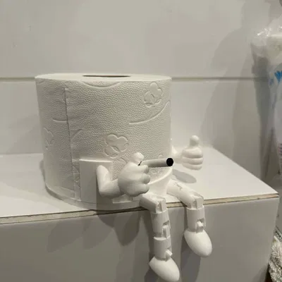 Toilet Paper Buddy – Phiên bản Nghỉ hút thuốc (Cigarette Break Edition)
