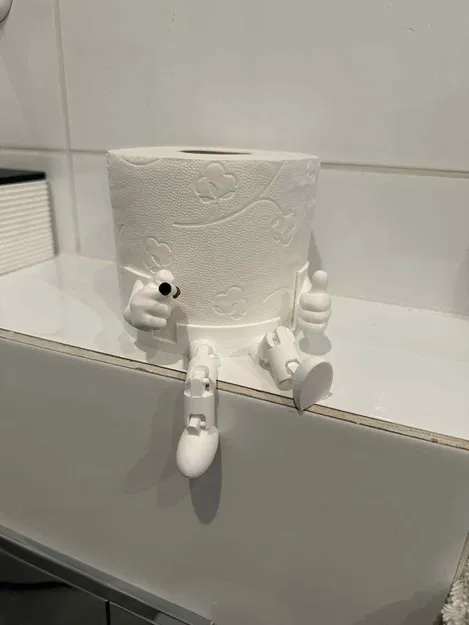 Toilet Paper Buddy – Phiên bản Nghỉ hút thuốc (Cigarette Break Edition) - Image 4