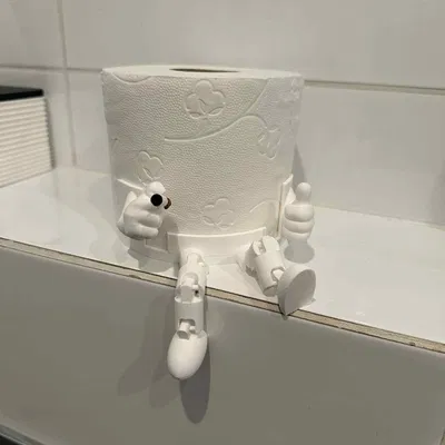 Toilet Paper Buddy – Phiên bản Nghỉ hút thuốc (Cigarette Break Edition)