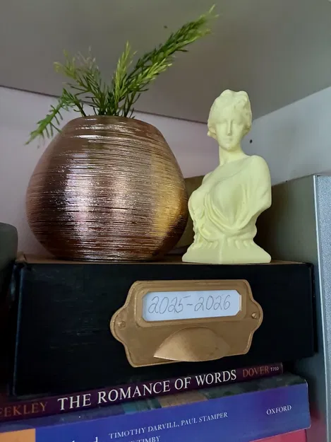 Bảng nhãn kiểu vintage để upcycling hộp filament và các loại hộp khác - Image 5