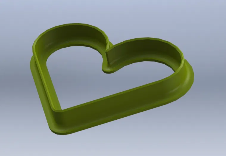 Khuôn bánh quy hình trái tim - Image 1