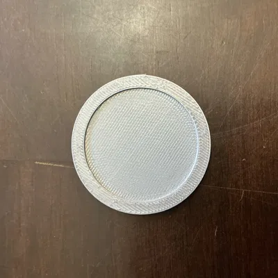 Template Challenge Coin Trống Cổ Điển (Classic Blank Challenge Coin Template)