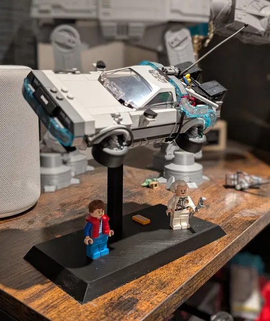Chân Đế Trưng Bày cho Lego Time Machine - Image 2