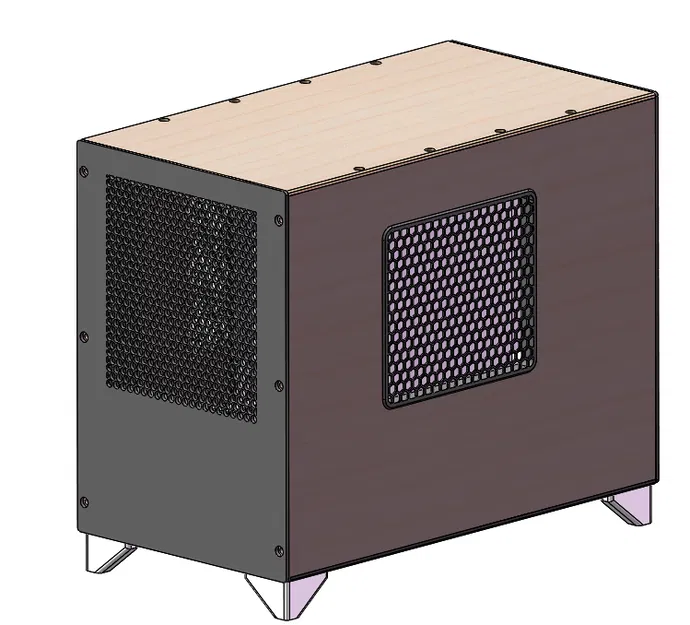 BC 250 Simple Wooden Case – Vỏ gỗ đơn giản cho BC250 - Image 1