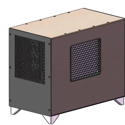 BC 250 Simple Wooden Case – Vỏ gỗ đơn giản cho BC250