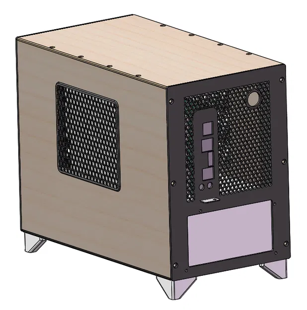 BC 250 Simple Wooden Case – Vỏ gỗ đơn giản cho BC250 - Image 2