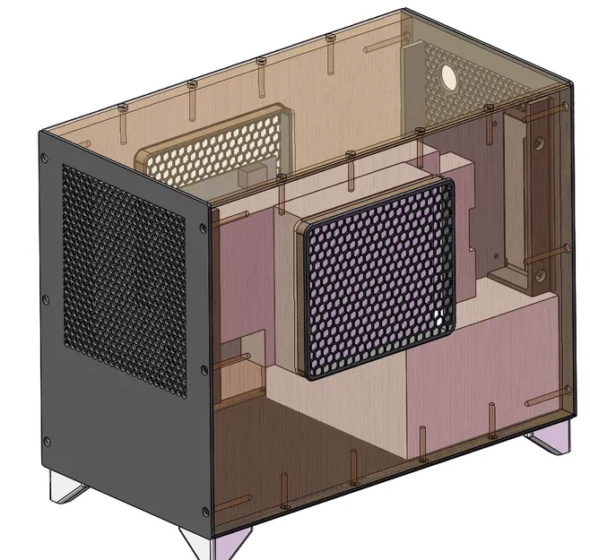 BC 250 Simple Wooden Case – Vỏ gỗ đơn giản cho BC250 - Image 3