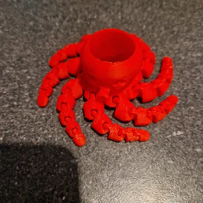 Woggle bạch tuộc khớp nối mini cho Scout (Articulated Octopus Scout Woggle)