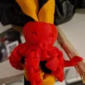 Woggle bạch tuộc khớp nối mini cho Scout (Articulated Octopus Scout Woggle) - Thumbnail 3
