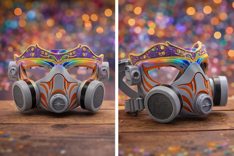 Mặt nạ Carnaval Anti Vírus (Máscara Carnaval Anti Vírus) - Image 2