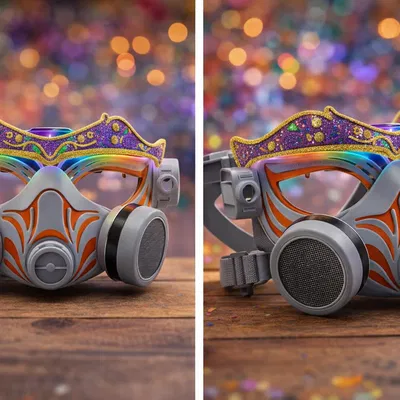 Mặt nạ Carnaval Anti Vírus (Máscara Carnaval Anti Vírus)