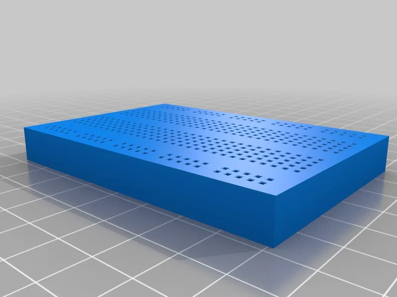 Breadboard OpenSCAD tham số hoá tuỳ biến - Image 4