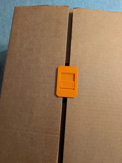 Cardboard Box Zip – Kẹp dạng zipper giữ nắp thùng carton - Image 4