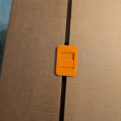 Cardboard Box Zip – Kẹp dạng zipper giữ nắp thùng carton