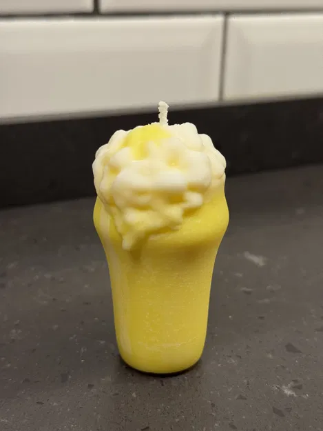 Beer candle (mold master) – Master làm khuôn silicone đổ nến/xà phòng - Image 1